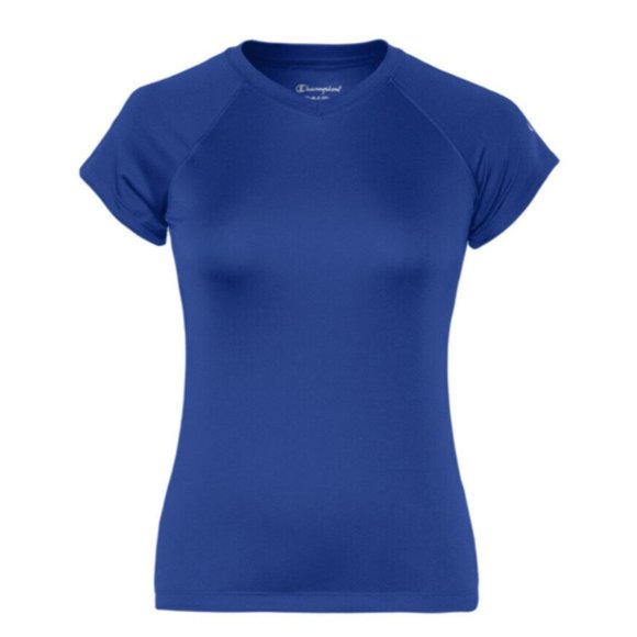 Women’s Champion Essential Double Dry Tee. Size Small - Picture 1 of 5